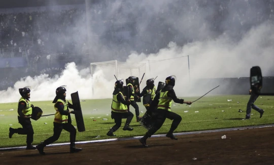 Archaic Policing in Football Riot